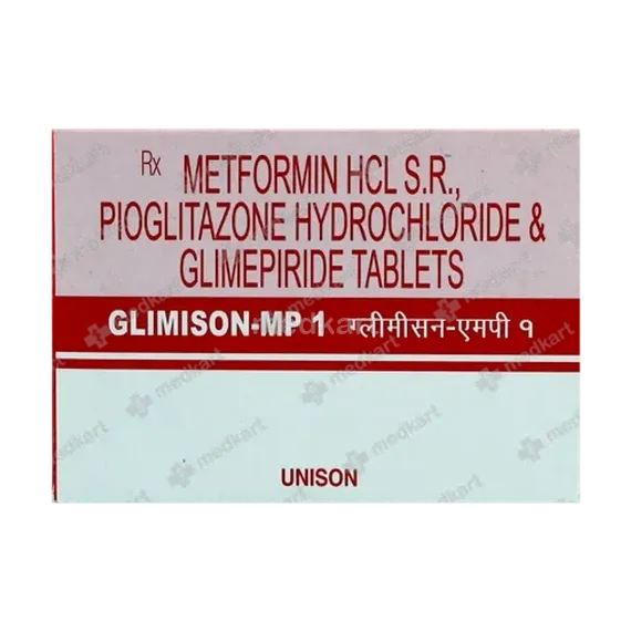 glimison mp 1mg tablet 15's